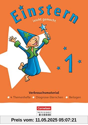 Einstern - Mathematik - Ausgabe 2021 - Band 1: Leicht gemacht - Themenhefte 1-4, Diagnoseheft und Kartonbeilagen im Paket - Verbrauchsmaterial, mit BuchTaucher-App Einstern - Mathematik - Ausgabe 2021 - Band 1: Leicht gemacht - Themenhefte 1-4, Diagnoseheft und Kartonbeilagen im Paket - Verbrauchsmaterial, mit BuchTaucher-App