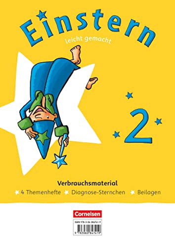 Einstern - Mathematik - Ausgabe 2021 - Band 2: Leicht gemacht - Themenhefte 1-4, Diagnoseheft und Kartonbeilagen im Paket - Verbrauchsmaterial, mit BuchTaucher-App