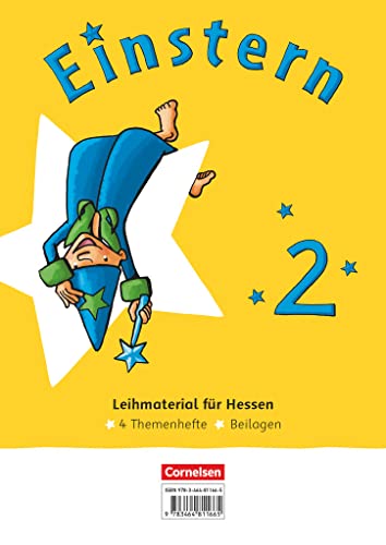 Einstern - Mathematik - Ausgabe 2021 - Band 2: Themenhefte 1-4 und Kartonbeilagen im Paket - Ausleihmaterial (Hessen), mit digitalen Medien (Einstern, Ausgabe 2021, Band 2) von Cornelsen Verlag GmbH