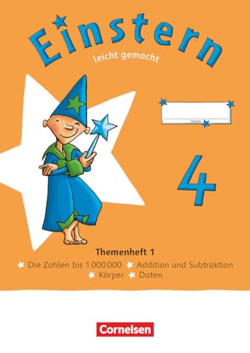 Einstern - Mathematik - Ausgabe 2021 - Band 4: Leicht gemacht - Themenheft 1 (Einstern, Ausgabe 2021, Band 4) Einstern - Mathematik - Ausgabe 2021 - Band 4: Leicht gemacht - Themenheft 1 (Einstern, Ausgabe 2021, Band 4) von Cornelsen Verlag
