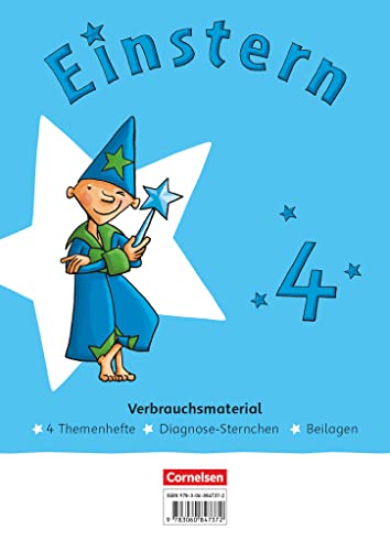 Einstern - Mathematik - Ausgabe 2021 - Band 4: Themenhefte 1-4, Diagnoseheft und Kartonbeilagen im Paket - Verbrauchsmaterial, mit BuchTaucher-App von Cornelsen Verlag