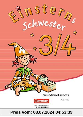 Einsterns Schwester - Sprache und Lesen - Bayern: 3./4. Jahrgangsstufe - Wörterkartei mit dem bayerischen Grundwortschatz 3/4