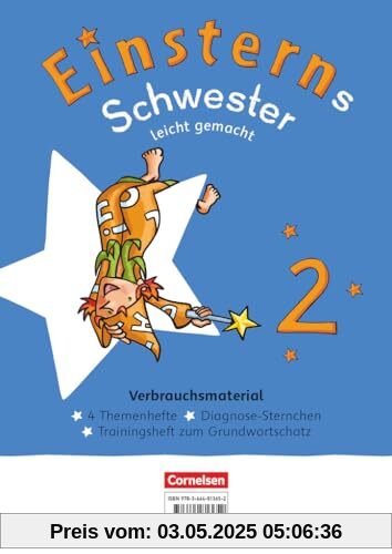 Einsterns Schwester - Sprache und Lesen - Neubearbeitung 2022 - 2. Schuljahr: Leicht gemacht - Themenhefte 1-4, Training Grundwortschatz und Diagnoseheft - Verbrauchsmaterial - Im Paket Einsterns Schwester - Sprache und Lesen - Neubearbeitung 2022 - 2. Schuljahr: Leicht gemacht - Themenhefte 1-4, Training Grundwortschatz und Diagnoseheft - Verbrauchsmaterial - Im Paket