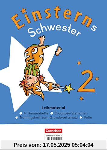 Einsterns Schwester - Sprache und Lesen - Neubearbeitung 2022 - 2. Schuljahr: Themenhefte 1-4, Training Grundwortschatz und Diagnoseheft - Leihmaterial - Im Paket