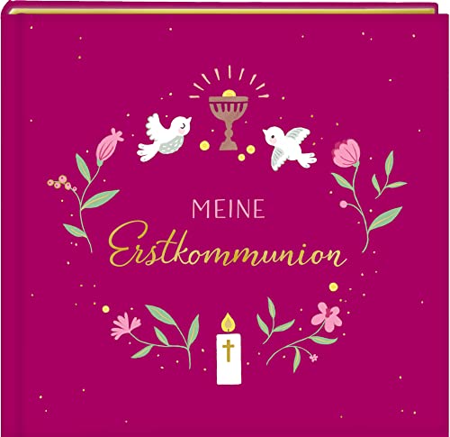 Eintragalbum - Meine Erstkommunion (beerenfarben)