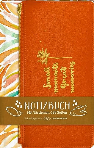 Eintragbuch mit Täschchen: All about orange