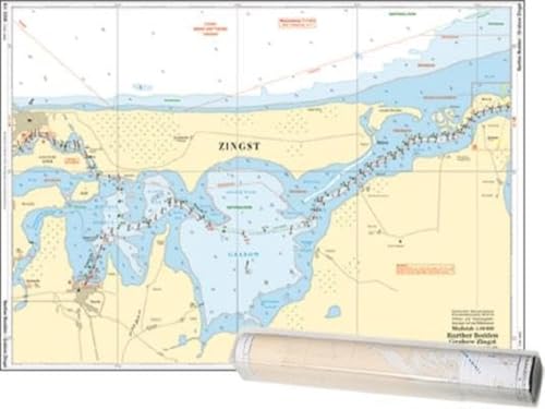 Einzelkarte Barther Bodden - Grabow Zingst / Saaler Bodden (Ausgabe 2024)