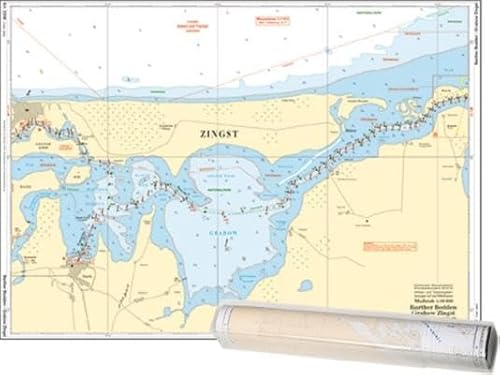 Einzelkarte Barther Bodden - Grabow Zingst / Saaler Bodden (Ausgabe 2025) von Delius Klasing Verlag
