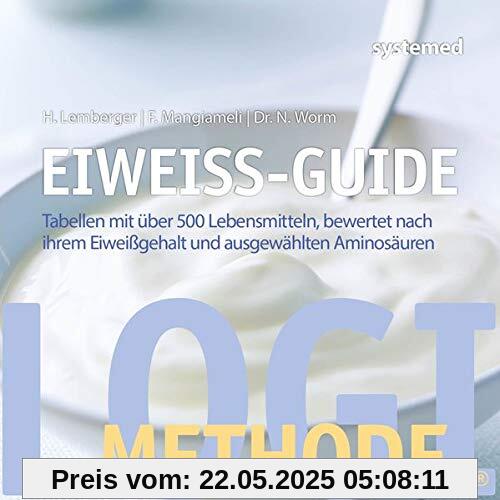 Eiweiß-Guide: Tabellen mit über 500 Lebensmitteln, bewertet nach ihrem Eiweißgehalt und ausgewählten Aminosäuren