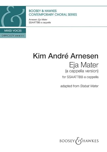 Eja Mater: (a cappella version). gemischter Chor (SSAATTBB) a cappella. Chorpartitur. (Contemporary Choral Series)