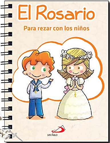 El Rosario para rezar con niños: Edición especial Primera Comunión con rosario (Estuches Primera Comunión) von Editorial San Pablo