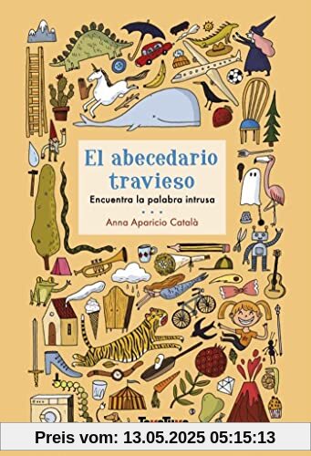 El abecedario travieso: Encuentra la palabra instrusa