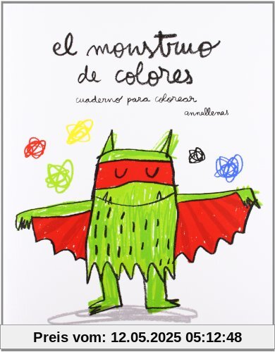 El monstruo de colores. Cuaderno para colorear (Cuentos (flamboyant))
