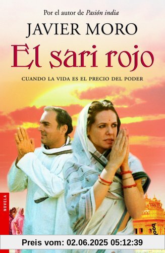 El sari rojo: cuando la vida es el precio del poder (Booket Logista)