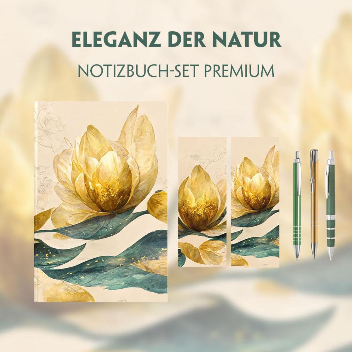 Eleganz der Natur Schreibset Premium im majestätischen Blütentraum-Design Eleganz der Natur Schreibset Premium im majestätischen Blütentraum-Design von EasyOriginal Verlag e.U.
