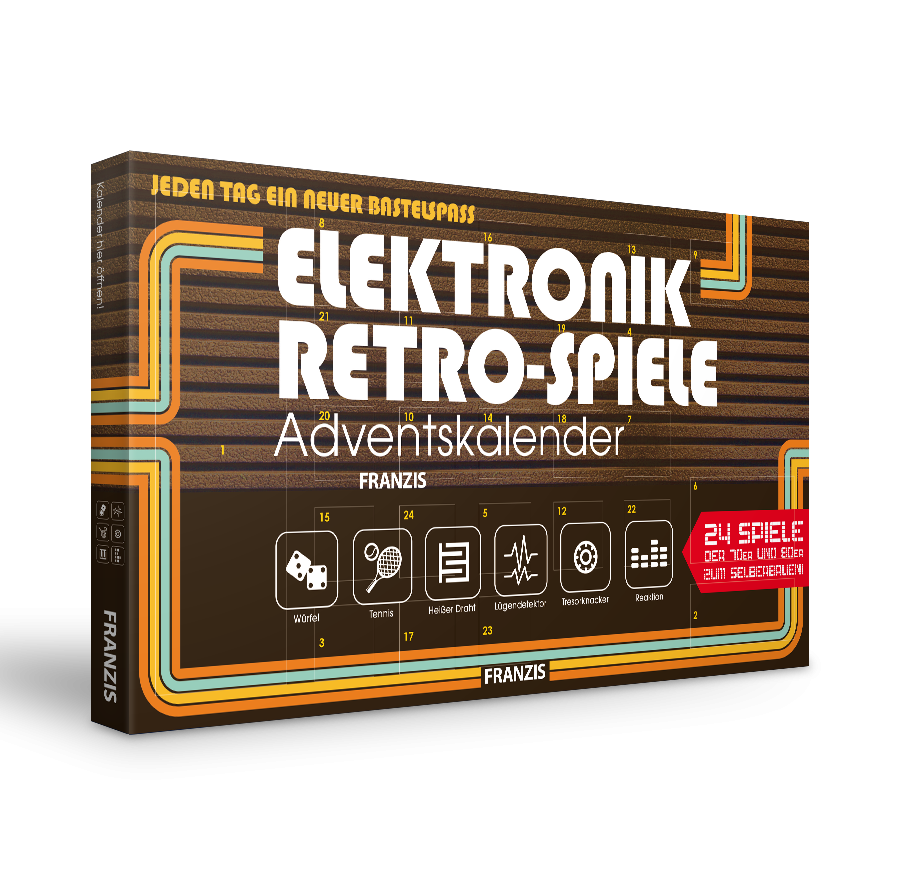 Elektronik-Retro-Spiele-Adventskalender 2018