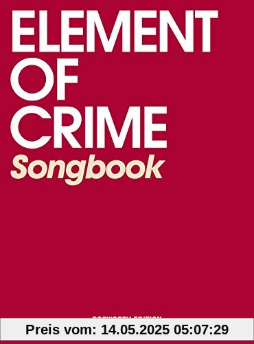 Element of Crime Songbook