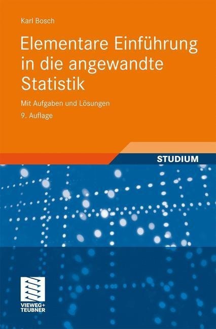 Elementare Einf�hrung in die angewandte Statistik