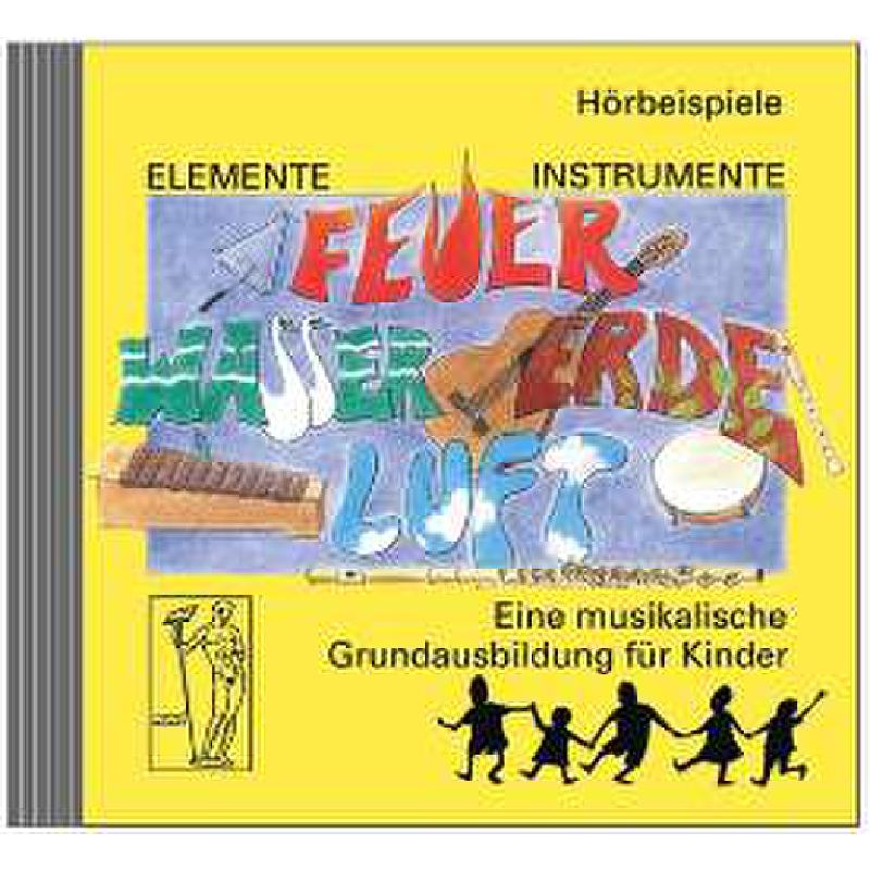 Elemente Instrumente Feuer Wasser Erde Luft