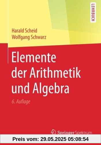 Elemente der Arithmetik und Algebra
