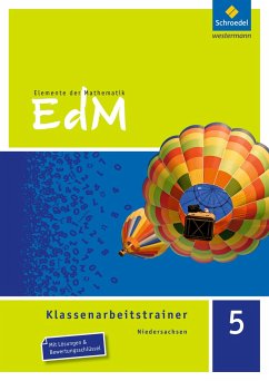 Elemente der Mathematik Klassenarbeitstrainer 5. Niedersachsen von Schroedel / Westermann Bildungsmedien