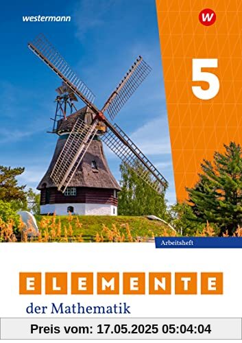 Elemente der Mathematik SI - Ausgabe 2023 für Niedersachsen: Arbeitsheft mit Lösungen 5: Sekundarstufe 1 - Ausgabe 2023