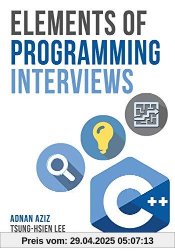 Elements of Programming Interviews: The Insiders' Guide