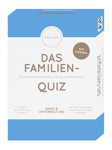 Erzähl mal! Das Familienquiz: Das Original. | Fragespiel für die ganze Familie, für 3-8 Spieler | Unterhaltsames Quizspiel für Familienfeiern (Elma van Vliet Quizze & Fragespiele) Erzähl mal! Das Familienquiz: Das Original. | Fragespiel für die ganze Familie, für 3-8 Spieler | Unterhaltsames Quizspiel für Familienfeiern (Elma van Vliet Quizze & Fragespiele)