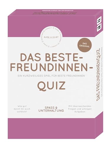 Erzähl mal! Das Beste-Freundinnen-Quiz: Das Original. | Fragespiel für einen schönen Abend mit der besten Freundin | ab 16 Jahren (Elma van Vliet Quizze & Fragespiele) Erzähl mal! Das Beste-Freundinnen-Quiz: Das Original. | Fragespiel für einen schönen Abend mit der besten Freundin | ab 16 Jahren (Elma van Vliet Quizze & Fragespiele) von Elma Van Vliet