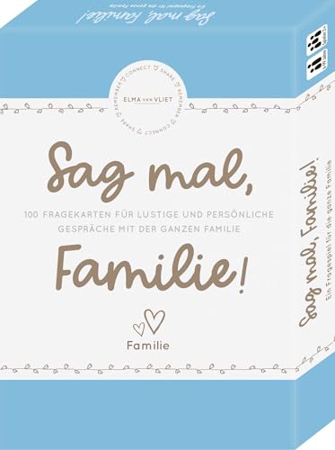 Sag mal, Familie!: Das Original. | Unterhaltsames Familien-Fragespiel für 2+ Spieler | Ideal auch für unterwegs | Ein ausgefallenes Geschenk für Familien (Elma van Vliet Quizze & Fragespiele) Sag mal, Familie!: Das Original. | Unterhaltsames Familien-Fragespiel für 2+ Spieler | Ideal auch für unterwegs | Ein ausgefallenes Geschenk für Familien (Elma van Vliet Quizze & Fragespiele) von Elma Van Vliet