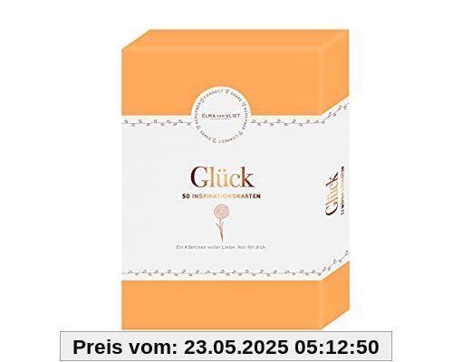 Elma van Vliet Glück - 50 Inspirationskarten (Impulse und Denkanstöße für den Alltag)