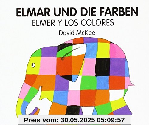 Elmar und die Farben, deutsch-spanisch