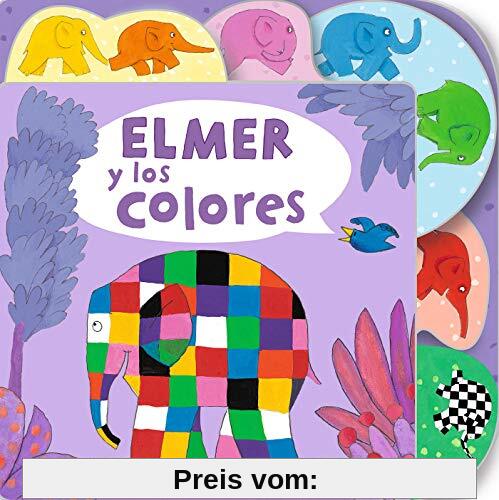 Elmer y los colores / Elmer's Colours: Tabbed Board Book (Pequeñas manitas)