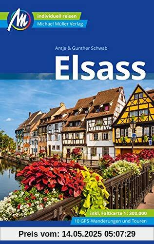 Elsass Reiseführer Michael Müller Verlag: Individuell reisen mit vielen praktischen Tipps.