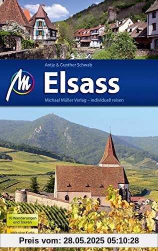 Elsass Reiseführer Michael Müller Verlag: Individuell reisen mit vielen praktischen Tipps.