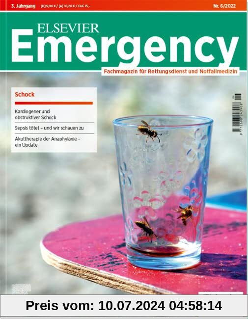 Elsevier Emergency. Schock. 6/2022: Fachmagazin für Rettungsdienst und Notfallmedizin