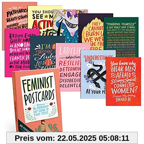 Em & Friends Feminist Postcard Book
