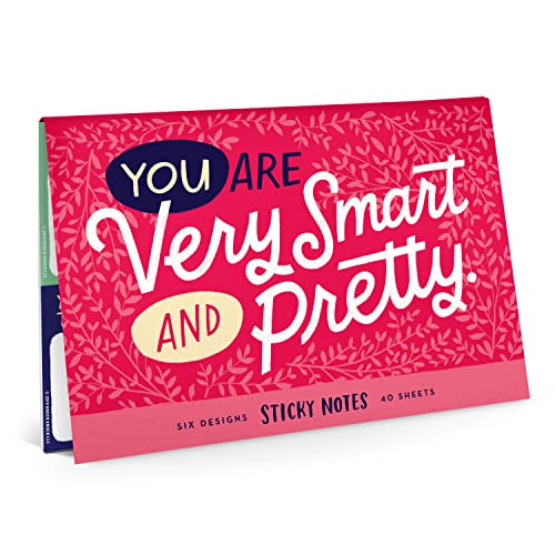 Em & Friends You Are Very Smart and Pretty Sticky Note Packet von Em & Friends