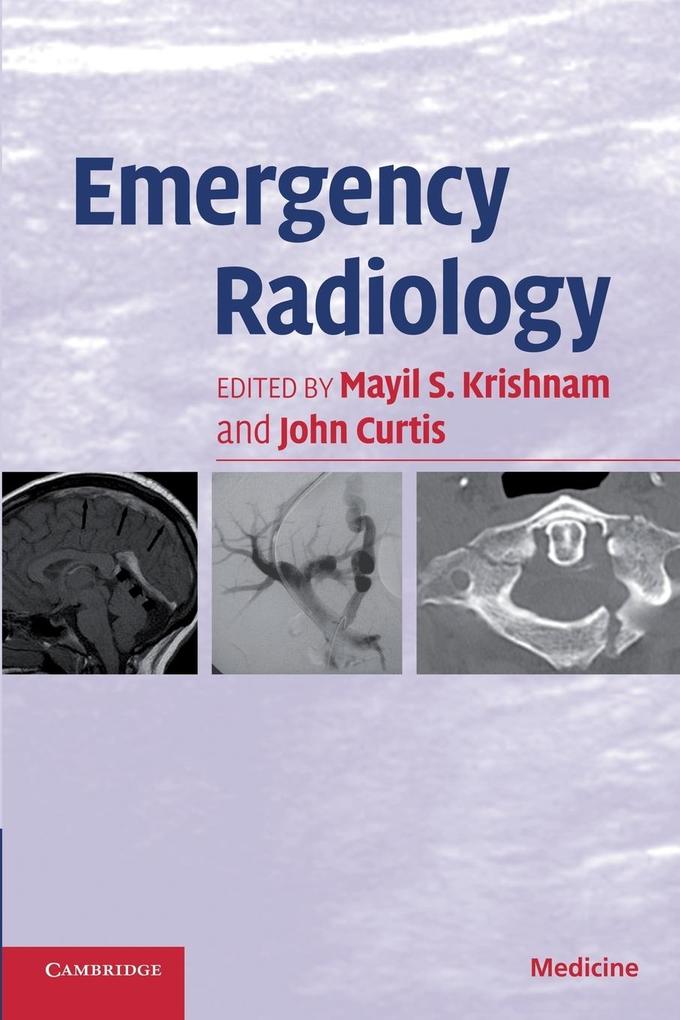 Emergency Radiology von Cambridge University Press