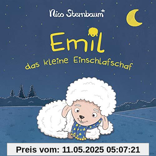 Emil das kleine Einschlafschaf. Eine Gutenachtgeschichte zum Vorlesen und Betrachten. Pappbilderbuch ab 18 Monaten. Vom Autor von Schüttel den Apfelbaum