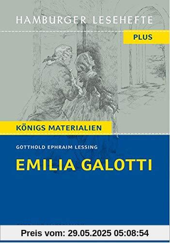 Emilia Galotti: Ein Trauerspiel in fünf Aufzügen (Hamburger Lesehefte PLUS)