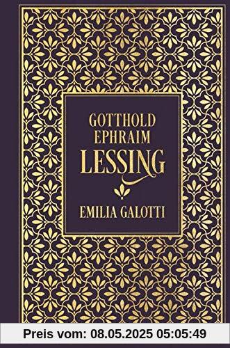 Emilia Galotti: Ein Trauerspiel in fünf Aufzügen: Leinen mit Goldprägung