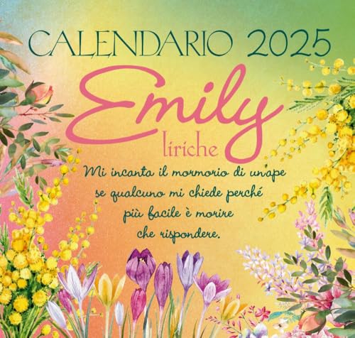 Emily liriche. Calendario 2025 da tavolo (17 x 16 cm) von Demetra
