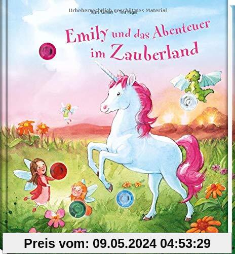 Emily und das Abenteuer im Zauberland: Funkel-Bilderbuch mit Glitzersteinen