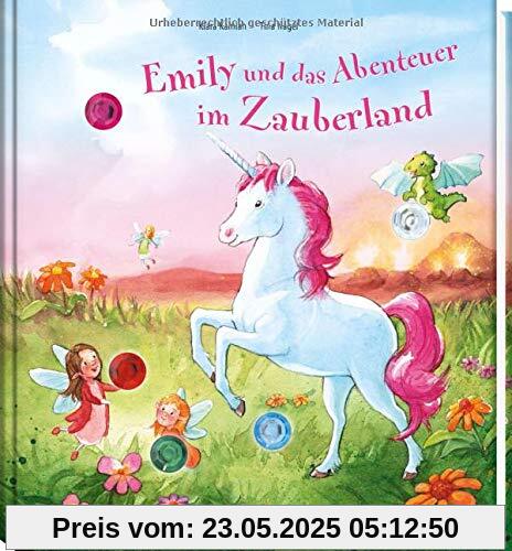 Emily und das Abenteuer im Zauberland: Funkel-Bilderbuch mit Glitzersteinen