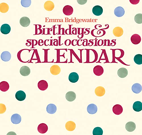 Emma Bridgewater Birthday Polka Dot Midi 2024 Calendar