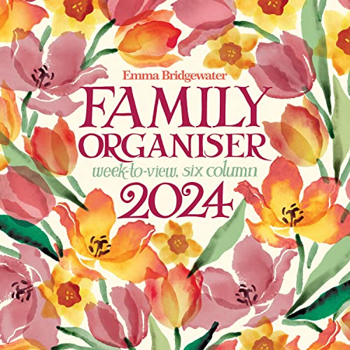 Emma Bridgewater Golden Tulips Weekly Family Planner von Carousel Calendars