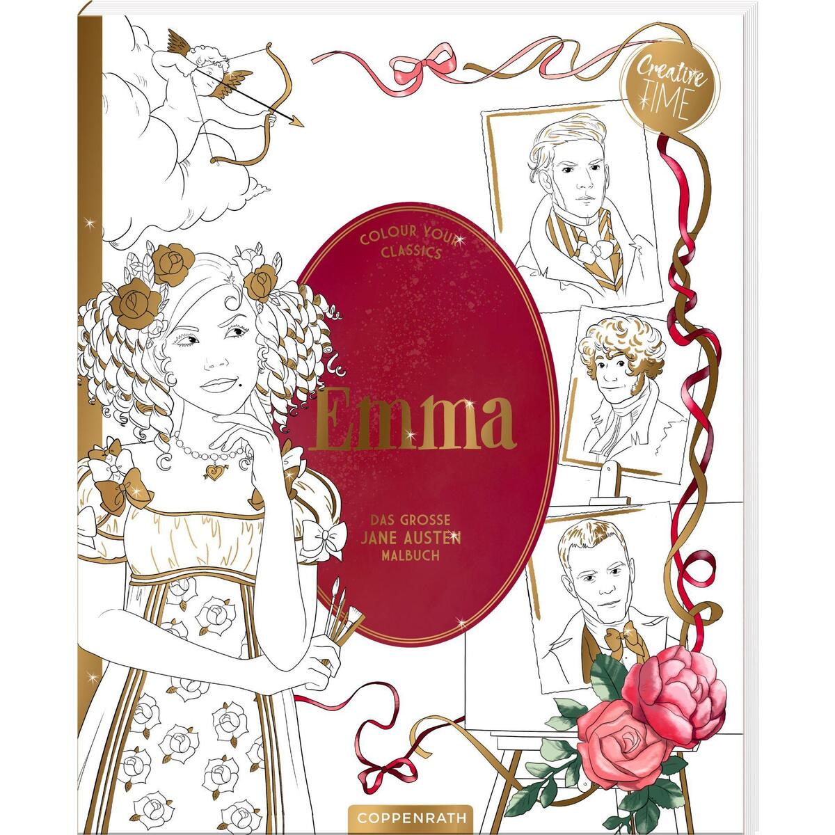 Emma - Das große Jane Austen-Malbuch von Coppenrath