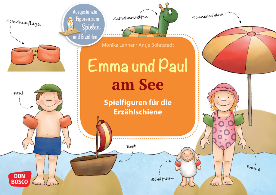 Emma und Paul am See. Erzählschienen-Figurenset Emma und Paul am See. Erzählschienen-Figurenset von Don Bosco Medien