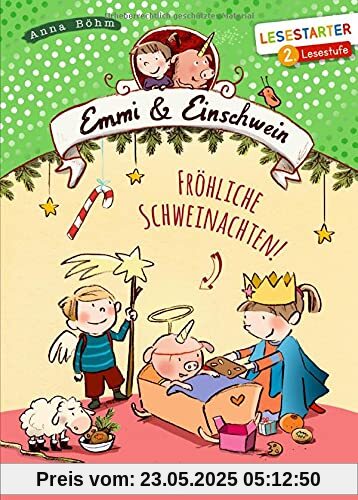Emmi & Einschwein. Fröhliche Schweinachten!: Lesestarter. 2. Lesestufe